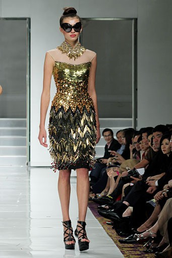 Didi Budiardjo Couture 2012 Claire de Lune at Grand Ballroom Hotel Mulia. Senayan. Jakarta. [Foto: Mohammad Abduh/Wolipop]