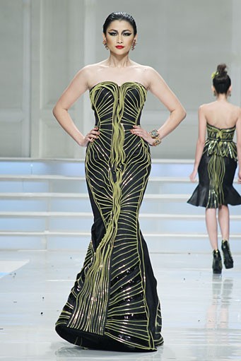 Didi Budiardjo Couture 2012 Claire de Lune at Grand Ballroom Hotel Mulia. Senayan. Jakarta. [Foto: Mohammad Abduh/Wolipop]