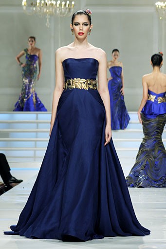 Didi Budiardjo Couture 2012 Claire de Lune at Grand Ballroom Hotel Mulia. Senayan. Jakarta. [Foto: Mohammad Abduh/Wolipop]