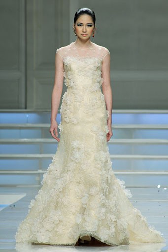 Didi Budiardjo Couture 2012 Claire de Lune at Grand Ballroom Hotel Mulia. Senayan. Jakarta. [Foto: Mohammad Abduh/Wolipop]