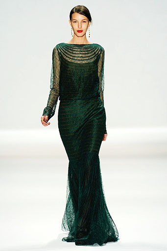 Tadashi Shoji, Fall/Winter 2012. New York Fashion Week 2012. [dok. Tadashi Shoji]