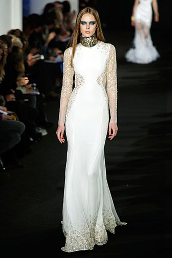 Prabal Gurung, Fall/Winter 2012. New York Fashion Week 2012. [Photo by Andy Kropa/Getty Images]