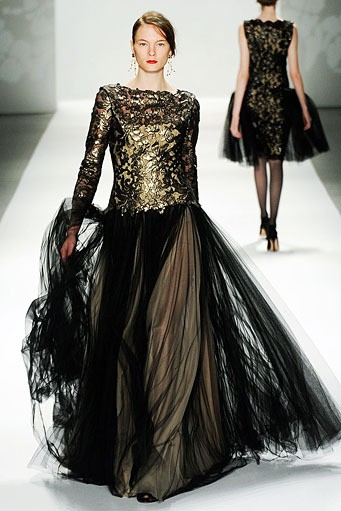 Tadashi Shoji, Fall/Winter 2012. New York Fashion Week 2012. [dok. Tadashi Shoji]