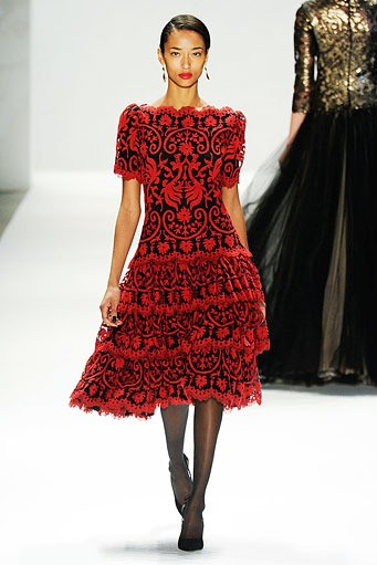 Tadashi Shoji, Fall/Winter 2012. New York Fashion Week 2012. [dok. Tadashi Shoji]
