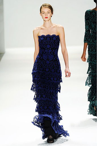 Tadashi Shoji, Fall/Winter 2012. New York Fashion Week 2012. [dok. Tadashi Shoji]