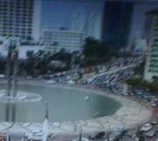 Bus TransJ Terbakar, Bundaran HI Tersendat