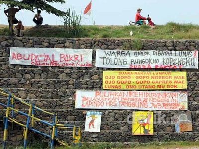 Jeritan Korban Lumpur Lapindo