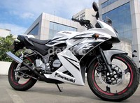 Wajah Ninja 150RR terbaru mengalami perubahan cukup drastis. M Luthfi Andika/detikOto.