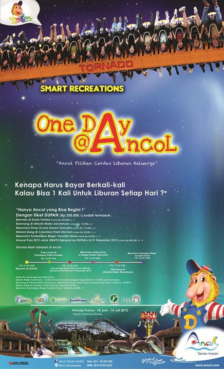 Smart Recreation One Day At Ancol 'Pilihan Cerdas Rekreasi Keluarga'