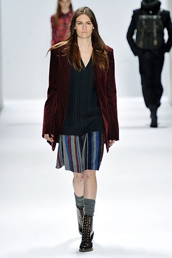 Richard Chai-Love, Fall 2012. New York Fashion Week 2012. [Photo by Mike Coppola/Getty Images for Mercedes-Benz Fashion Week]