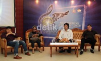 Konferensi pers acara konser tersebut digelar di Coffe Shop Jakarta Expo, Selasa (5/6) di Gedung Pusat Niaga JIExpo.