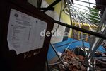 Atap Ruang Kelas SDN 20 Cipinang Ambruk