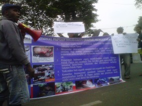 Mahasiswa Papua di Bandung Gelar Aksi Tolak Kekerasan