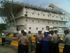 Kapal Tabrak Jembatan Barelang Batam Diduga karena Hanyut