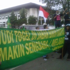GGMH Gelar Aksi Tolak di Judi di Gedung Sate