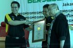 GMO Oil Booster Pecahkan Rekor MURI
