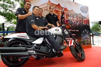 Victory sendiri adalah merek motor asal Amerika Serikat yang terkenal dengan ketangguhan mesin V-Twin. Syubhan Akib/detikOto.