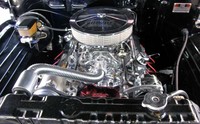 Mesin Ford F100 tahun 1955 milik Iskandar. Luthfi/detikOto.
