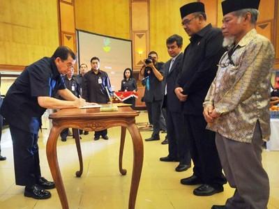 Kemensos Canangkan Zona Integritas Bebas Korupsi