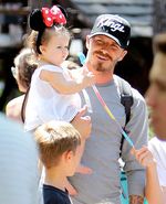 Lucunya Putri David Beckham