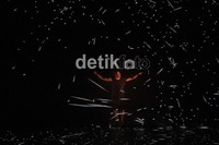 Hal ini berkat permainan proyeksi digital yang interaktif dan mengagumkan. Agung Pambudhy/detikcom.