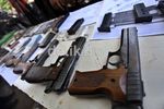 Polisi Sita 5 Senpi Rakitan Jenis FN