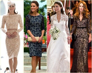Fashion Dos & Donts: Sensualitas Kate Middleton dalam Balutan Lace
