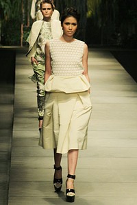 Biyan Wanaatmadja FOLIAGE at Grand Ballroom Hotel Mulia. Jakarta. [Foto: Mohammad Abduh/Wolipop]