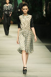 Biyan Wanaatmadja FOLIAGE at Grand Ballroom Hotel Mulia. Jakarta. [Foto: Mohammad Abduh/Wolipop]