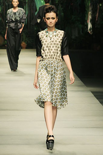 Biyan Wanaatmadja FOLIAGE at Grand Ballroom Hotel Mulia. Jakarta. [Foto: Mohammad Abduh/Wolipop]