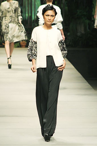 Biyan Wanaatmadja FOLIAGE at Grand Ballroom Hotel Mulia. Jakarta. [Foto: Mohammad Abduh/Wolipop]