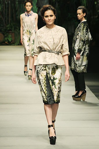 Biyan Wanaatmadja FOLIAGE at Grand Ballroom Hotel Mulia. Jakarta. [Foto: Mohammad Abduh/Wolipop]