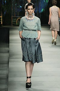 Biyan Wanaatmadja FOLIAGE at Grand Ballroom Hotel Mulia. Jakarta. [Foto: Mohammad Abduh/Wolipop]