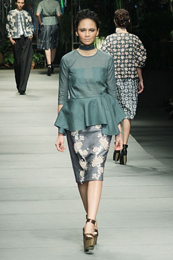 Biyan Wanaatmadja FOLIAGE at Grand Ballroom Hotel Mulia. Jakarta. [Foto: Mohammad Abduh/Wolipop]