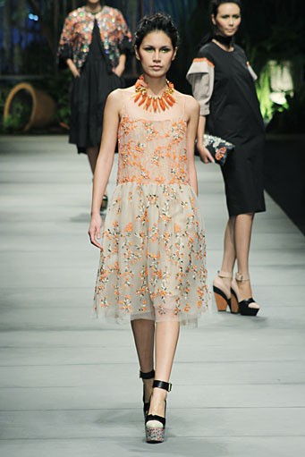 Biyan Wanaatmadja FOLIAGE at Grand Ballroom Hotel Mulia. Jakarta. [Foto: Mohammad Abduh/Wolipop]