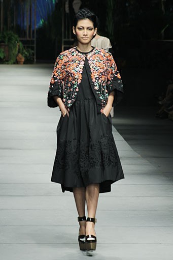 Biyan Wanaatmadja FOLIAGE at Grand Ballroom Hotel Mulia. Jakarta. [Foto: Mohammad Abduh/Wolipop]