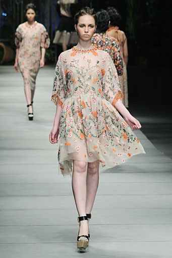 Biyan Wanaatmadja FOLIAGE at Grand Ballroom Hotel Mulia. Jakarta. [Foto: Mohammad Abduh/Wolipop]