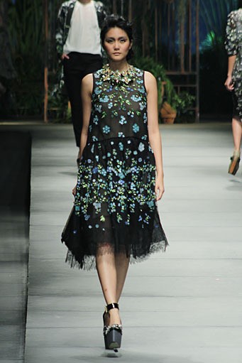 Biyan Wanaatmadja FOLIAGE at Grand Ballroom Hotel Mulia. Jakarta. [Foto: Mohammad Abduh/Wolipop]