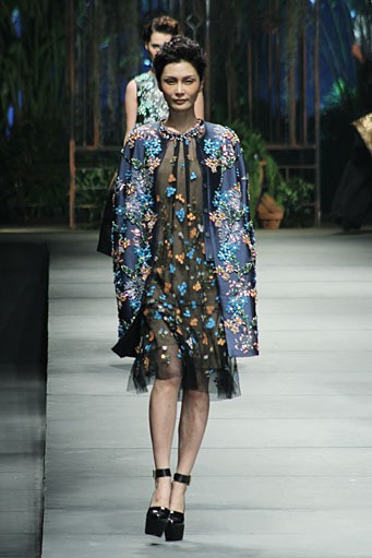 Biyan Wanaatmadja FOLIAGE at Grand Ballroom Hotel Mulia. Jakarta. [Foto: Mohammad Abduh/Wolipop]