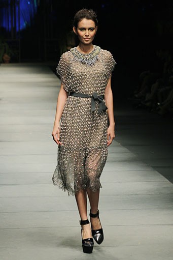 Biyan Wanaatmadja FOLIAGE at Grand Ballroom Hotel Mulia. Jakarta. [Foto: Mohammad Abduh/Wolipop]