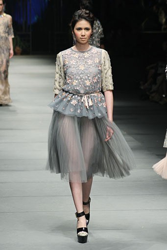 Biyan Wanaatmadja FOLIAGE at Grand Ballroom Hotel Mulia. Jakarta. [Foto: Mohammad Abduh/Wolipop]