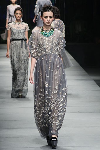 Biyan Wanaatmadja FOLIAGE at Grand Ballroom Hotel Mulia. Jakarta. [Foto: Mohammad Abduh/Wolipop]