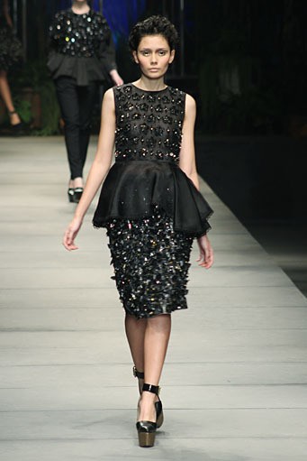 Biyan Wanaatmadja FOLIAGE at Grand Ballroom Hotel Mulia. Jakarta. [Foto: Mohammad Abduh/Wolipop]