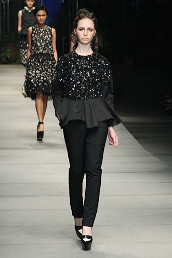 Biyan Wanaatmadja FOLIAGE at Grand Ballroom Hotel Mulia. Jakarta. [Foto: Mohammad Abduh/Wolipop]