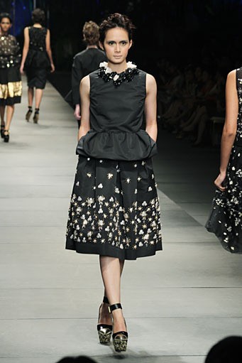 Biyan Wanaatmadja FOLIAGE at Grand Ballroom Hotel Mulia. Jakarta. [Foto: Mohammad Abduh/Wolipop]