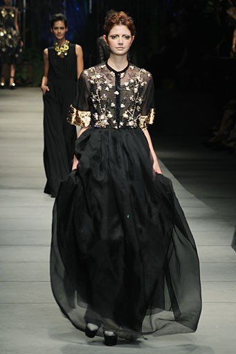 Biyan Wanaatmadja FOLIAGE at Grand Ballroom Hotel Mulia. Jakarta. [Foto: Mohammad Abduh/Wolipop]