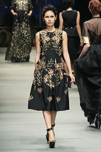 Biyan Wanaatmadja FOLIAGE at Grand Ballroom Hotel Mulia. Jakarta. [Foto: Mohammad Abduh/Wolipop]