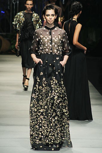 Biyan Wanaatmadja FOLIAGE at Grand Ballroom Hotel Mulia. Jakarta. [Foto: Mohammad Abduh/Wolipop]