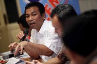 Turut hadir anggota DPR F-PAN Taslim Chaniago yang ikut memberikan komentarnya perihalnya tema tersebut