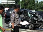 Tabrakan Beruntun di Medan, 1 Orang Tewas